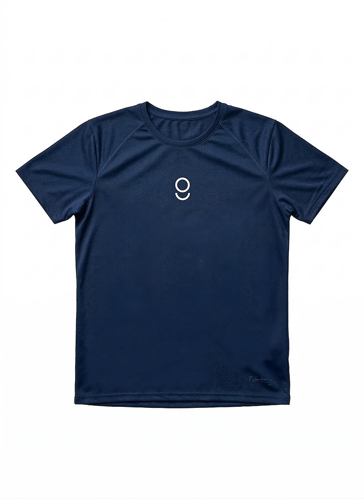 Men's Blue Athletic T-Shirt