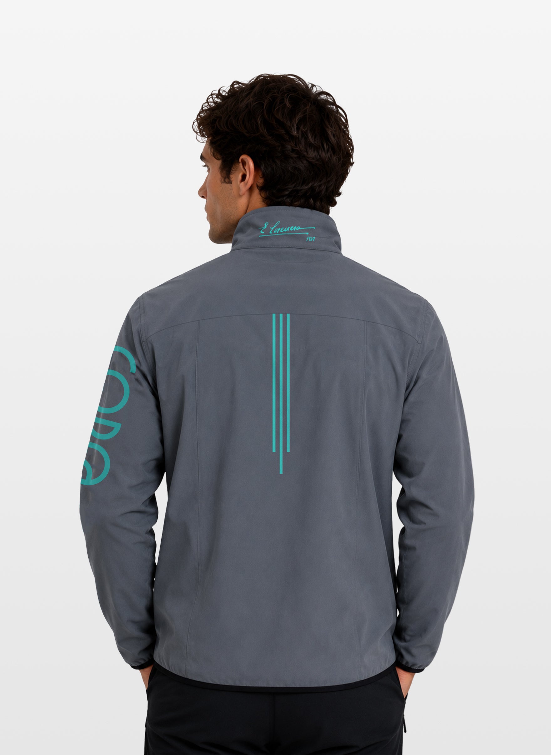 Men's Oxford Grey Sports Jacket