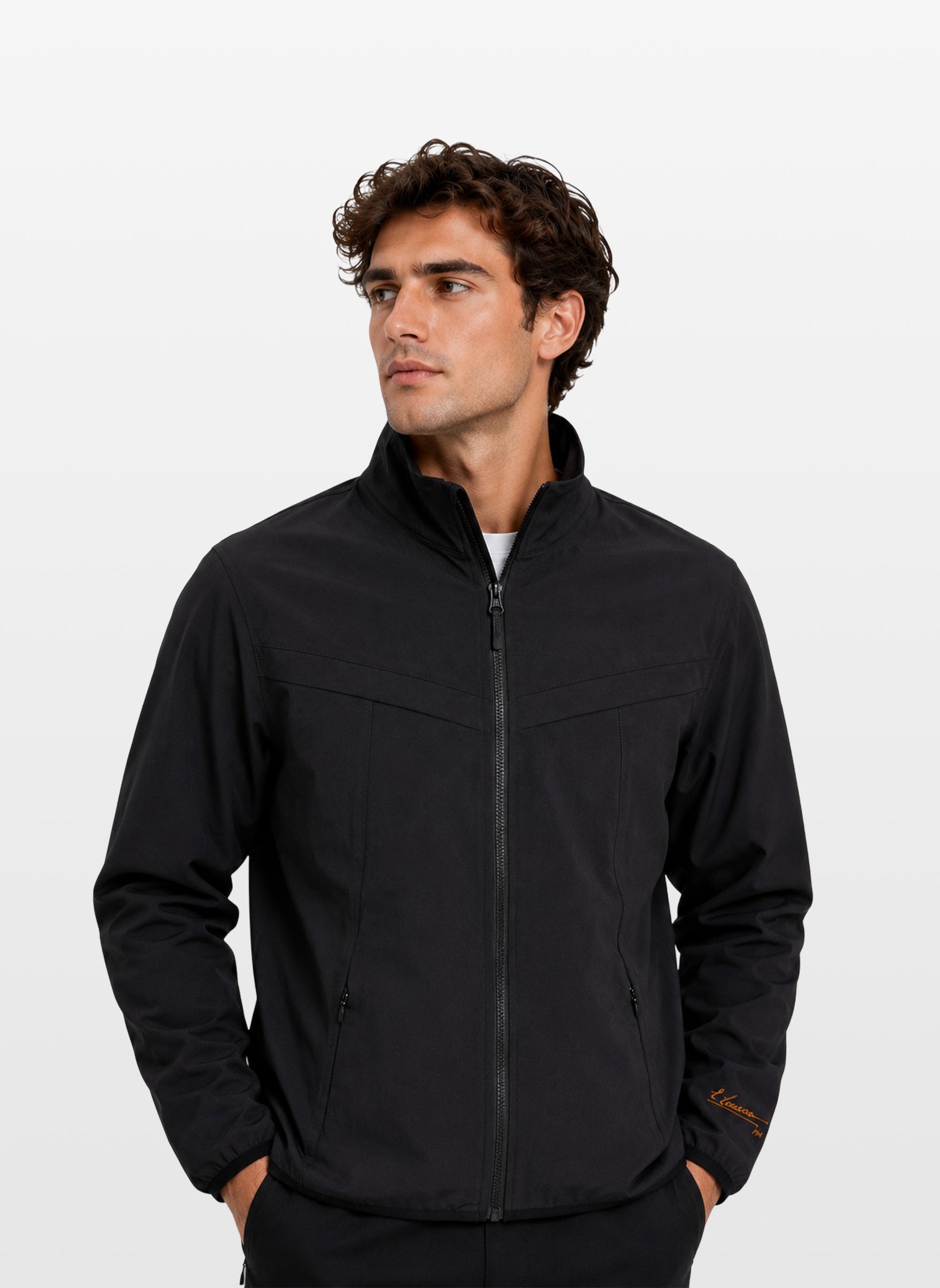 Men's Black Sports Jacket