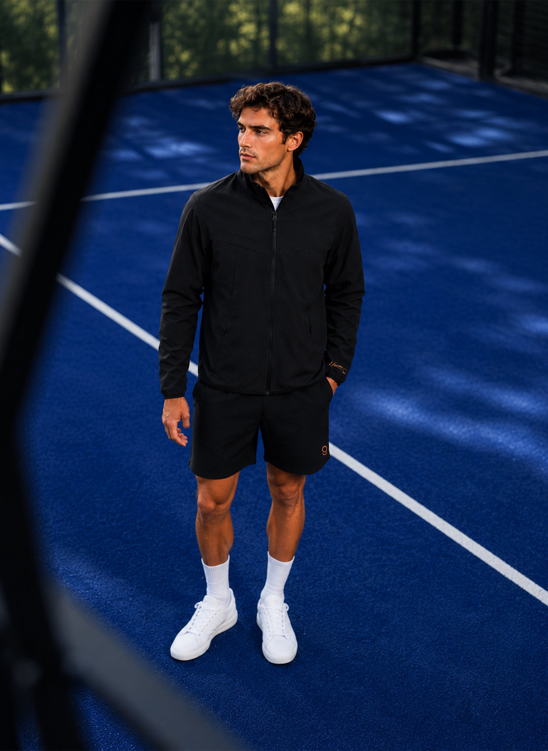 Men's Black Sports Jacket