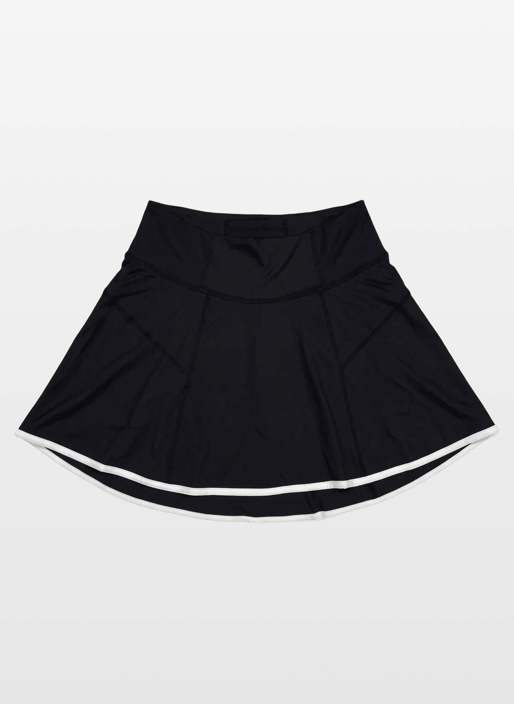 Falda deportiva negra para Mujer