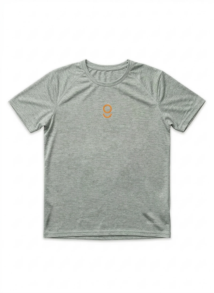 Men's green athletic t-shirt