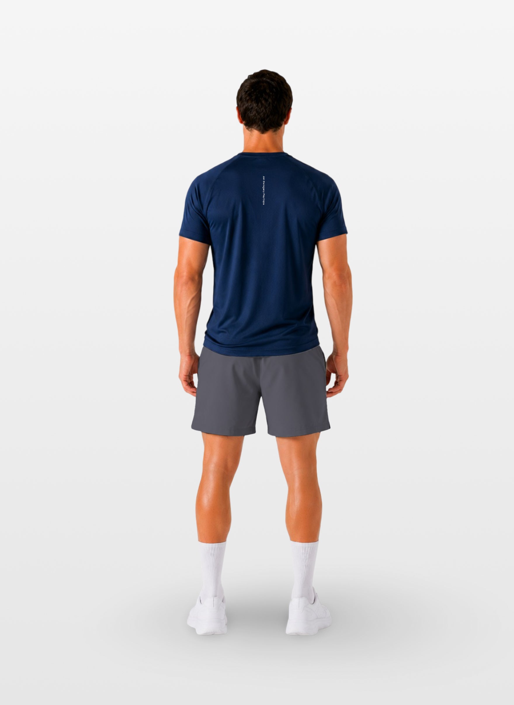 Men's Blue Athletic T-Shirt