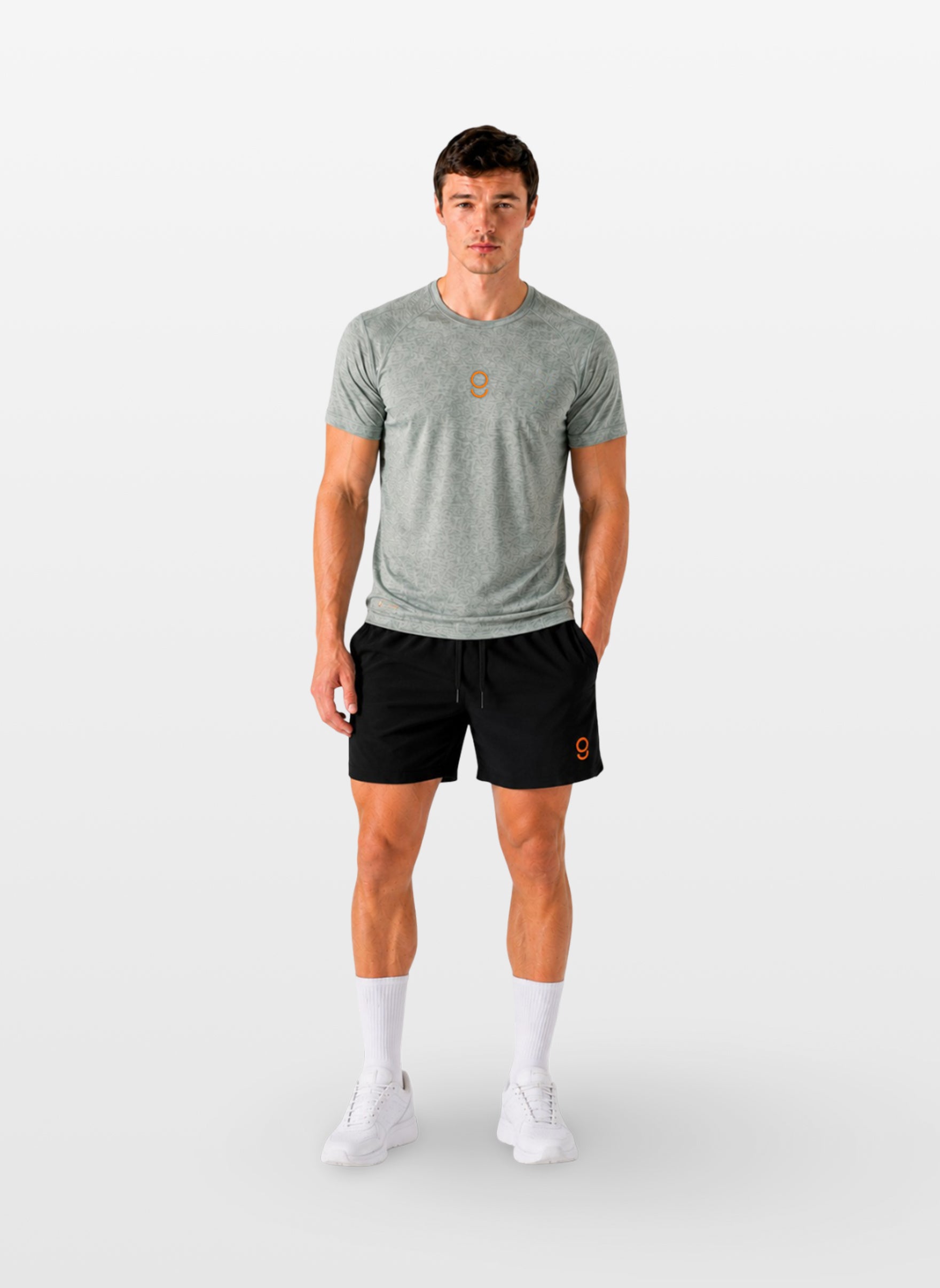 Playera deportiva verde para Hombre
