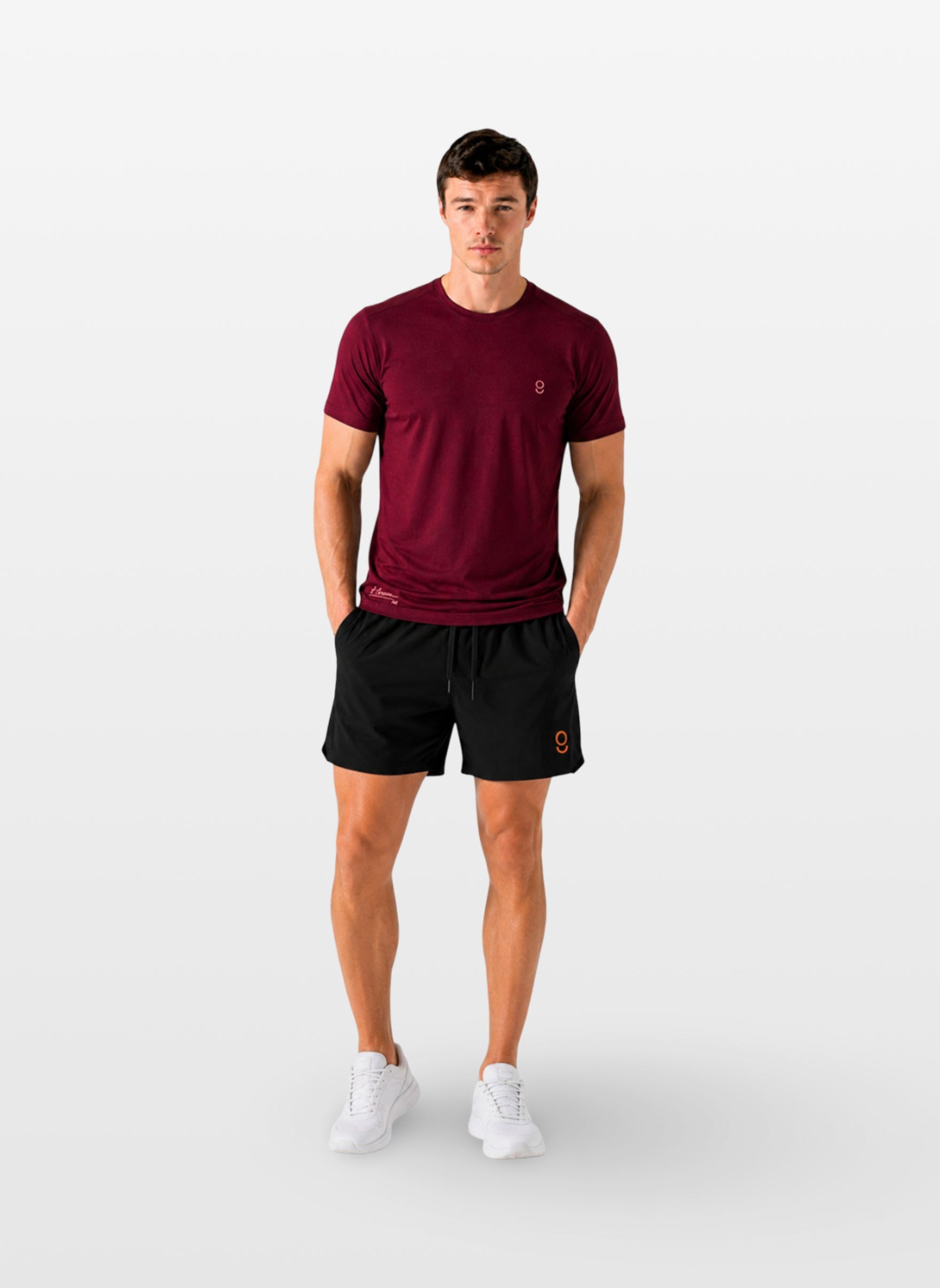 Playera Deportiva Pro Vino para Hombre