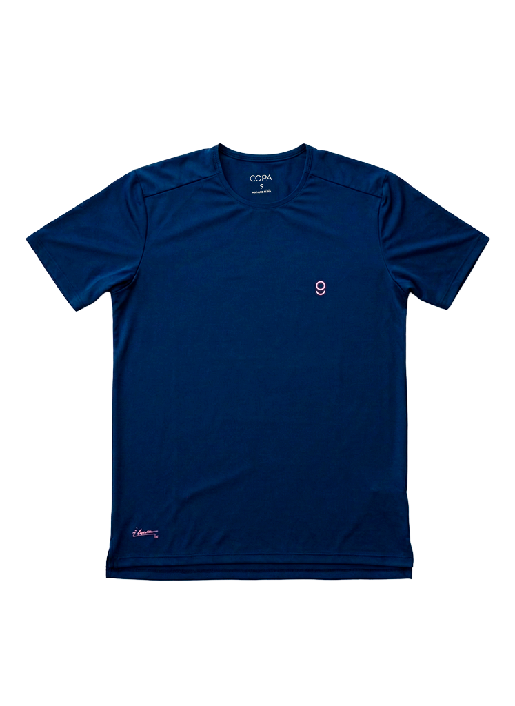 Playera Pro hombre Azul