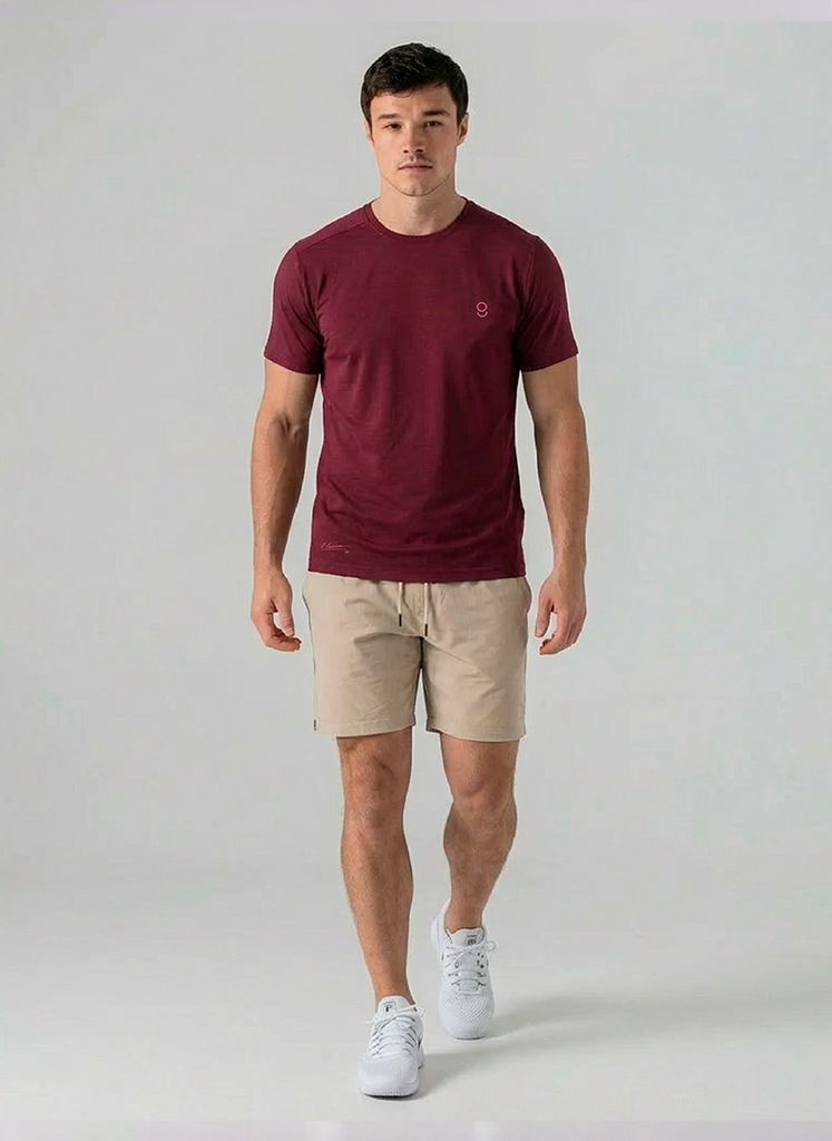 Men's Pro Burgundy T-Shirt
