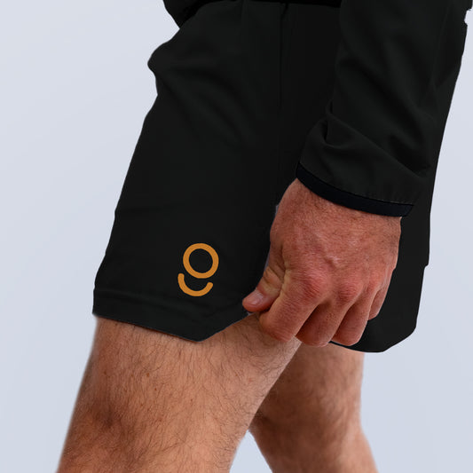 Short deportivo negro para Hombre