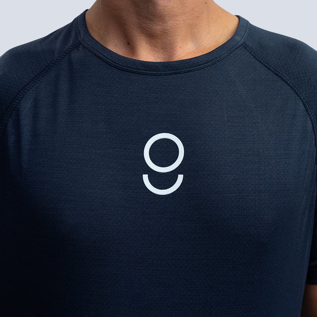 Men's Blue Athletic T-Shirt