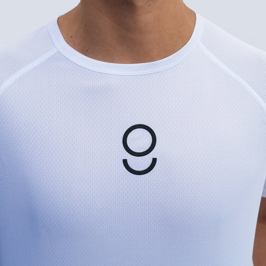 Playera deportiva blanca para Hombre