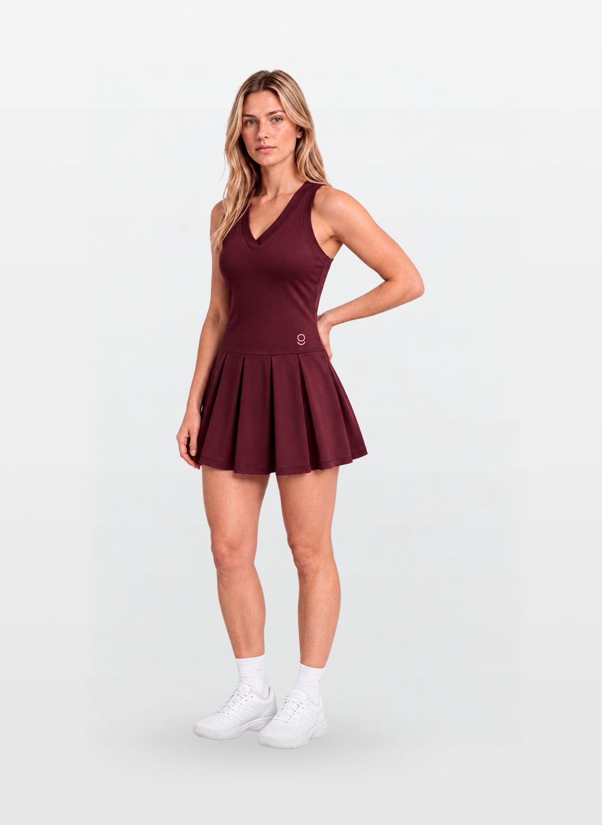 Vestido Deportivo Vino para Mujer