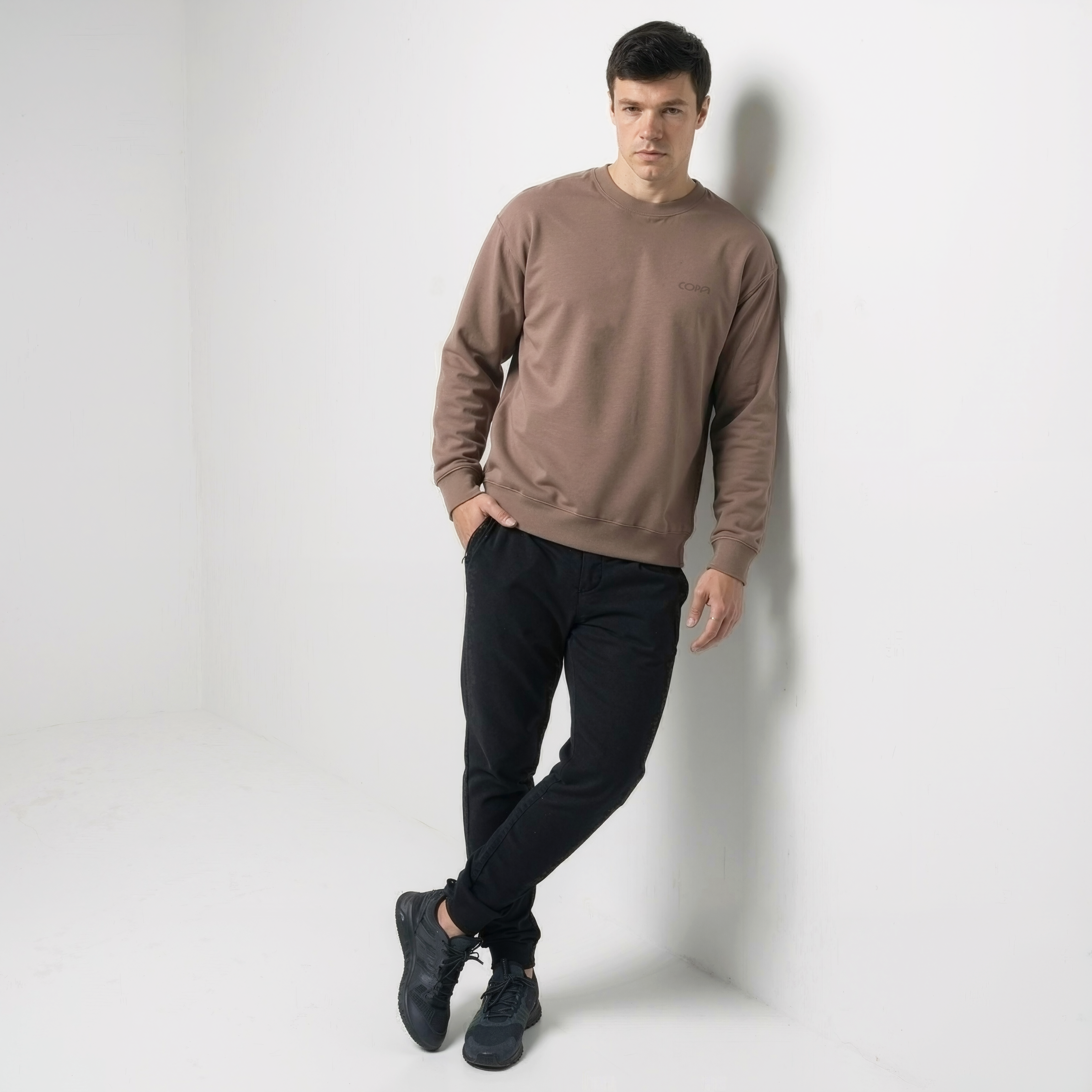 Unisex Brown Sweatshirt