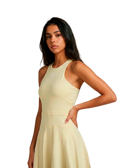 Vestido Amarillo Mujer
