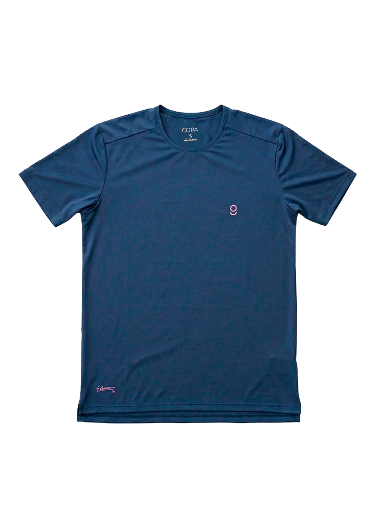Playera Pro hombre Azul