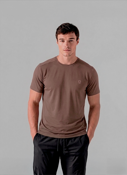 Playera Deportiva Pro Beige para Hombre
