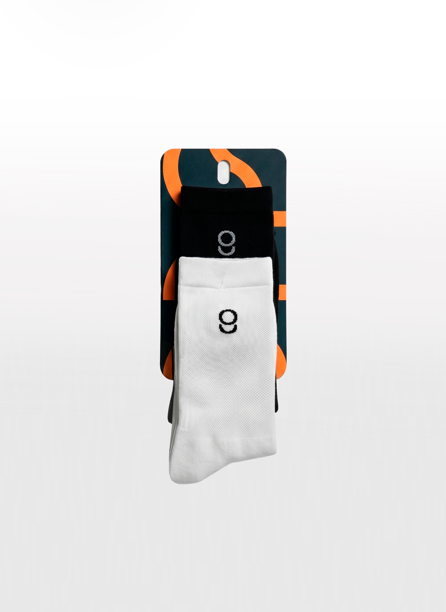 Socks CUP 2-Pack Black/White
