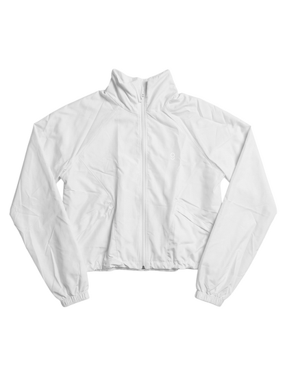 Chamarra deportiva blanca para Mujer