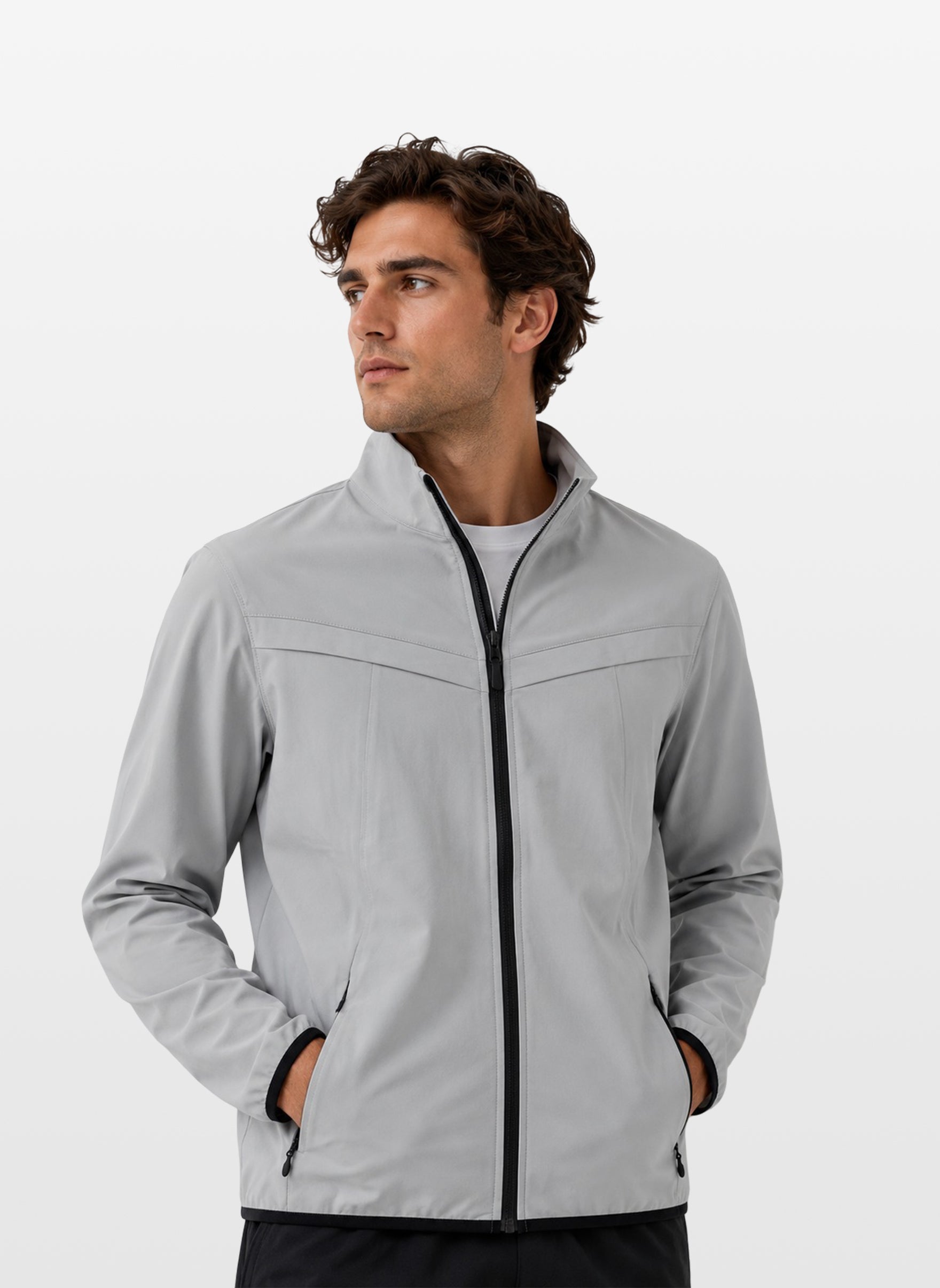 Men's Gray Sports Jacket
