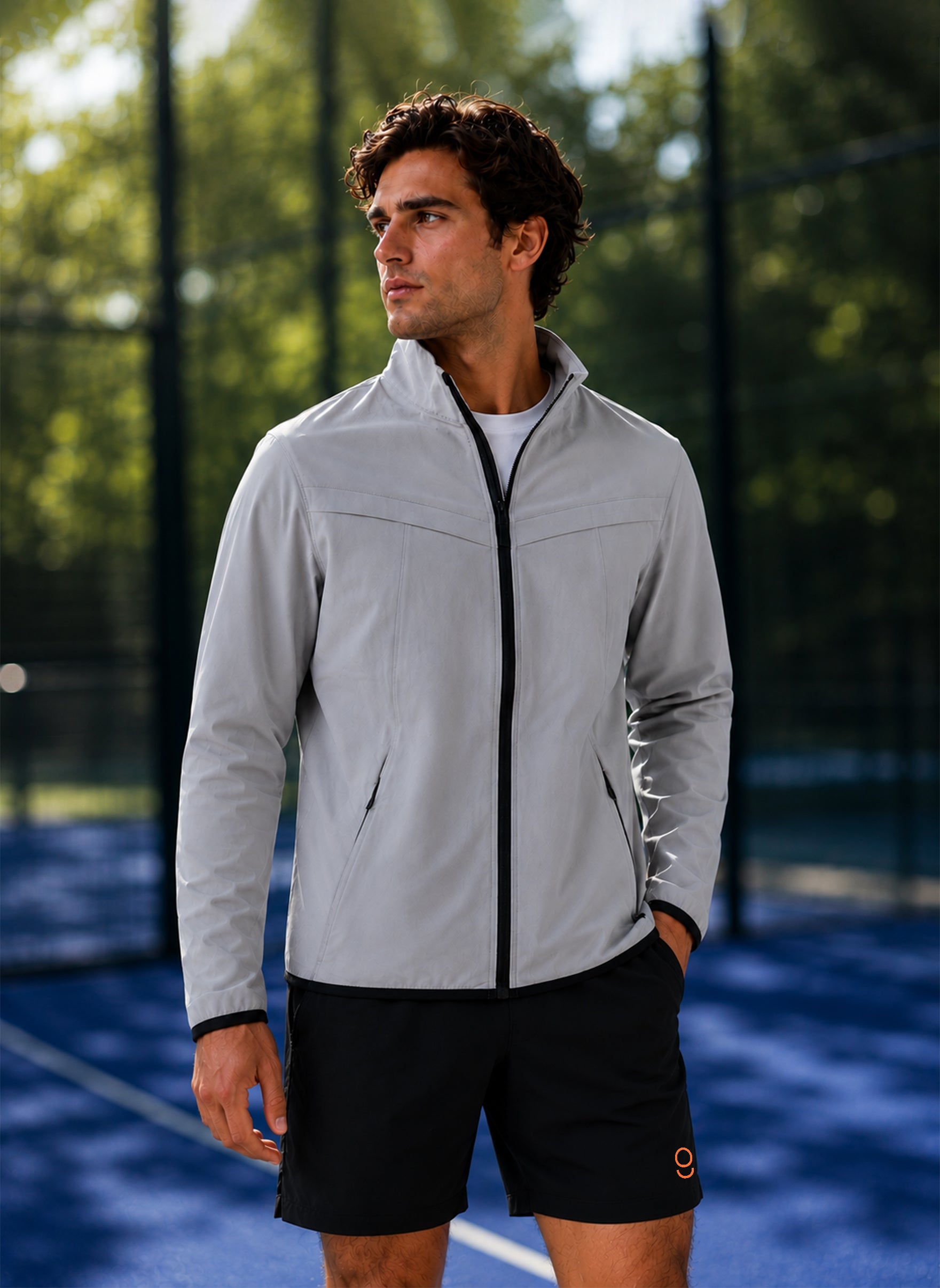 Men's Gray Sports Jacket