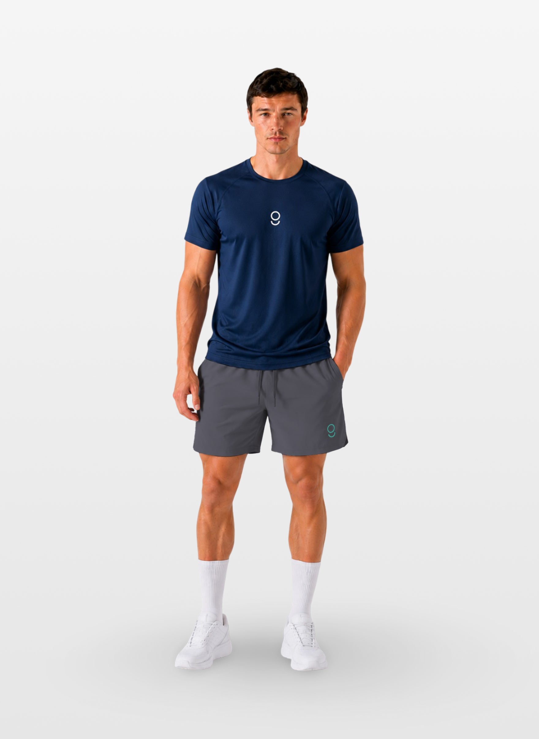Men's Blue Athletic T-Shirt