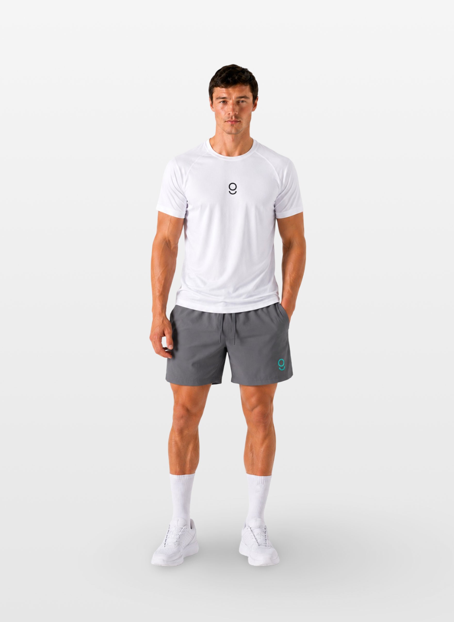 Playera deportiva blanca para Hombre
