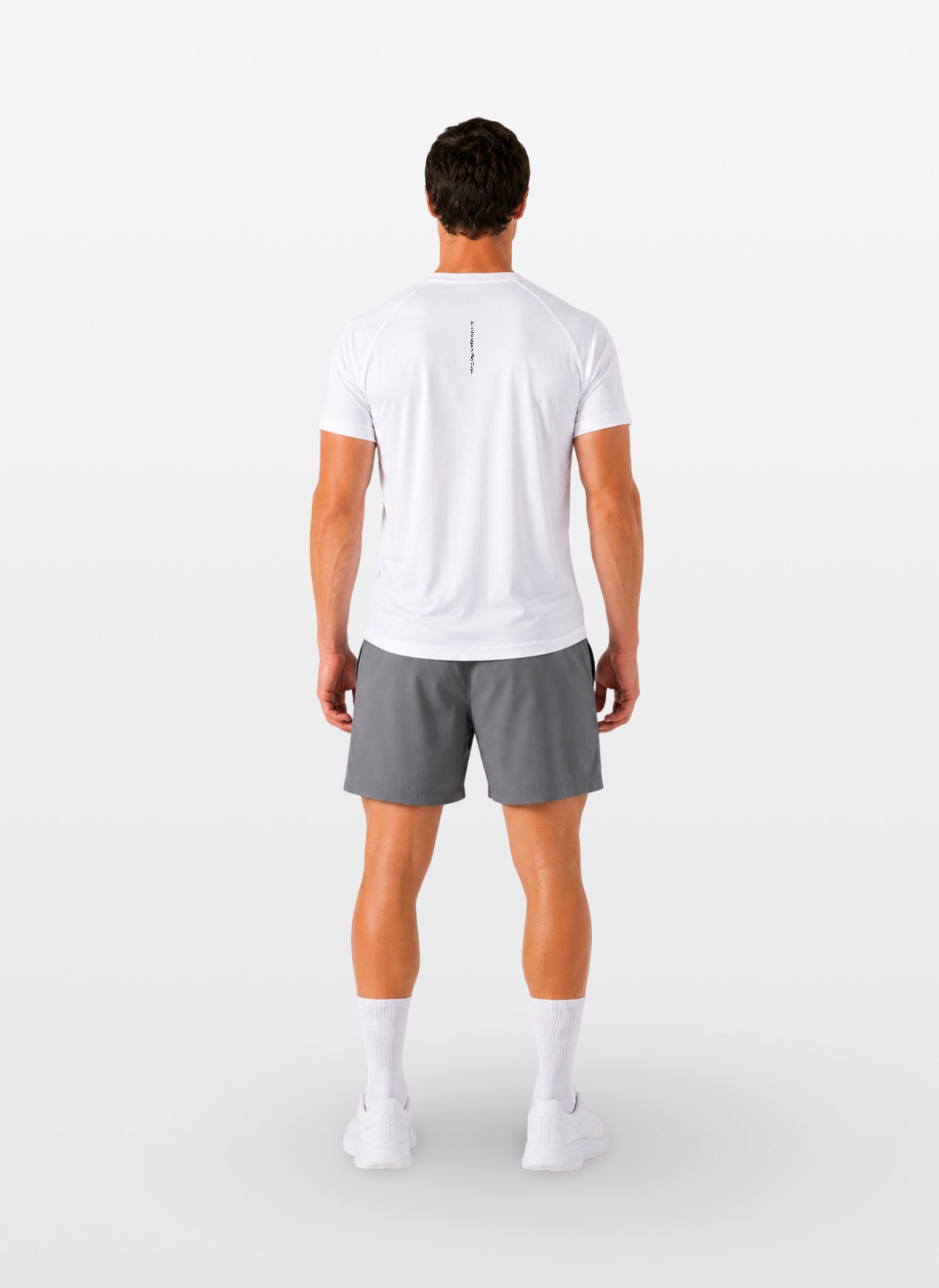 Playera deportiva blanca para Hombre