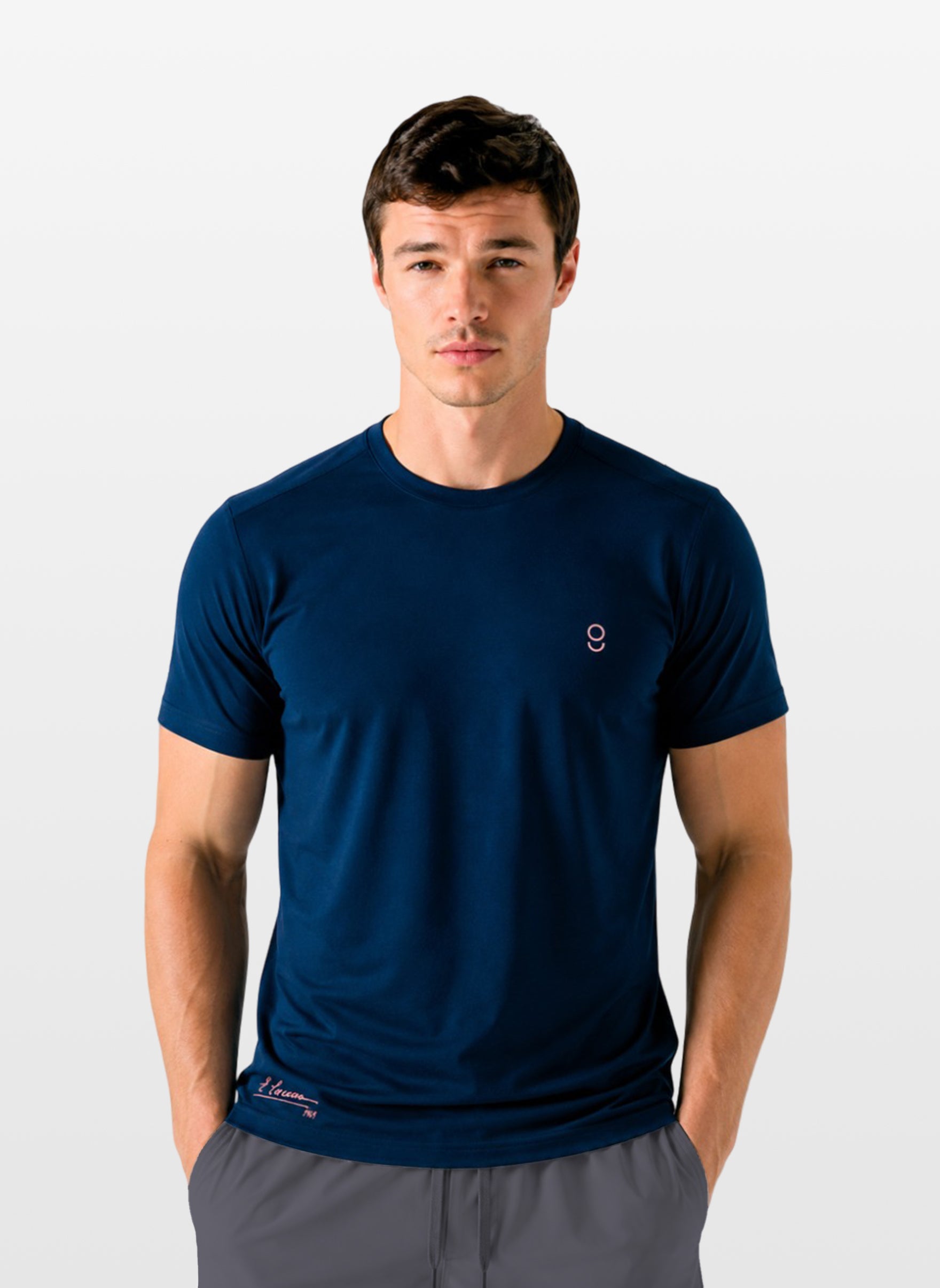 Playera Deportiva Pro Azul para Hombre