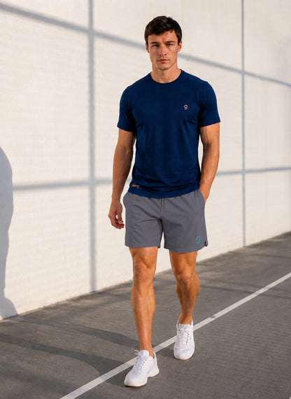 Playera Deportiva Pro Azul para Hombre