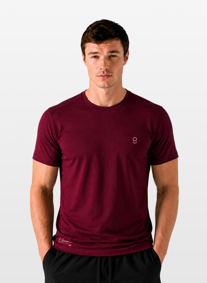 Playera Deportiva Pro Vino para Hombre
