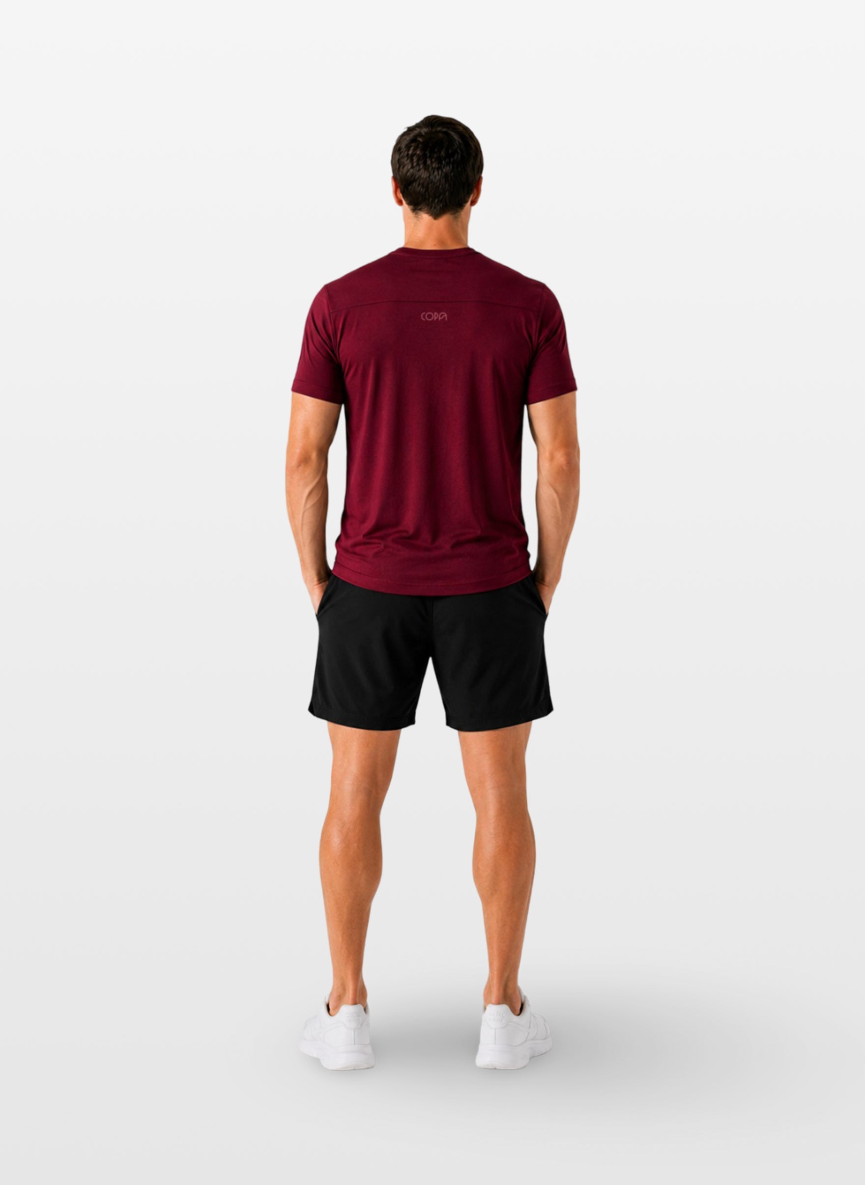 Playera Deportiva Pro Vino para Hombre