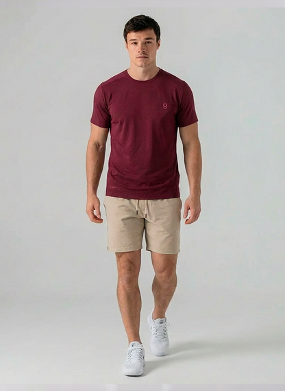 Playera Pro hombre Vino