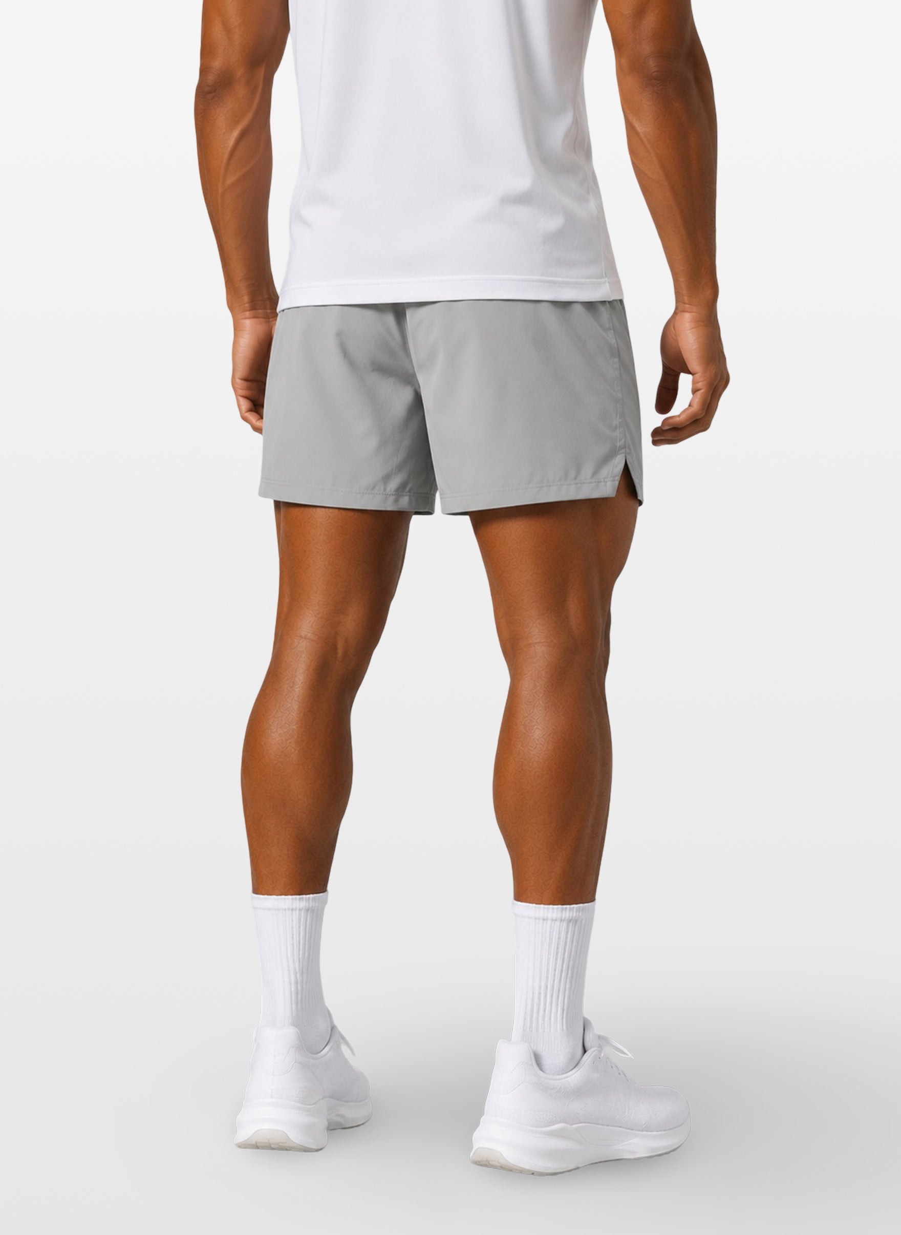 Men's Gray Athletic Shorts