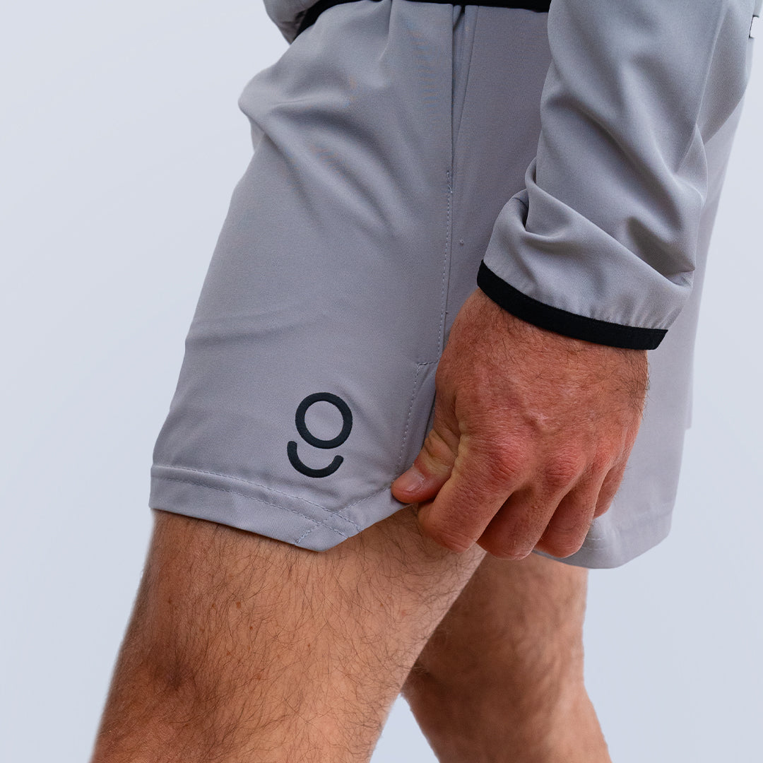 Short deportivo gris para Hombre