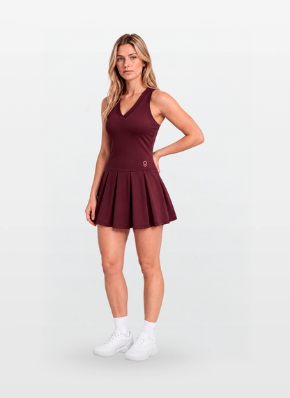 Vestido Deportivo Vino para Mujer